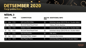 2020 OlyBet Pokkeriliiga viimane etapp!