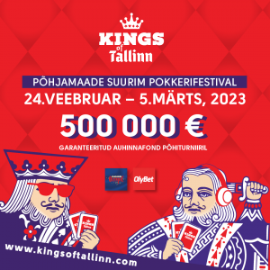 2023 Kings of Tallinna ajakava: kirsiks 500 000 € põhiturniir
