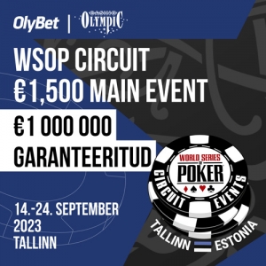 Ela kaasa WSOPC Tallinn 2023 mängudele reaalajas