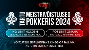 Tartu Meistrivõistlused Pokkeris 2024